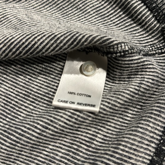 Billy Reid Shirt with buttons XXL black and White - Picture 3 of 5